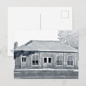 Das historische Gebäude des Hyde Parks Postkarte (Vorne/Hinten)