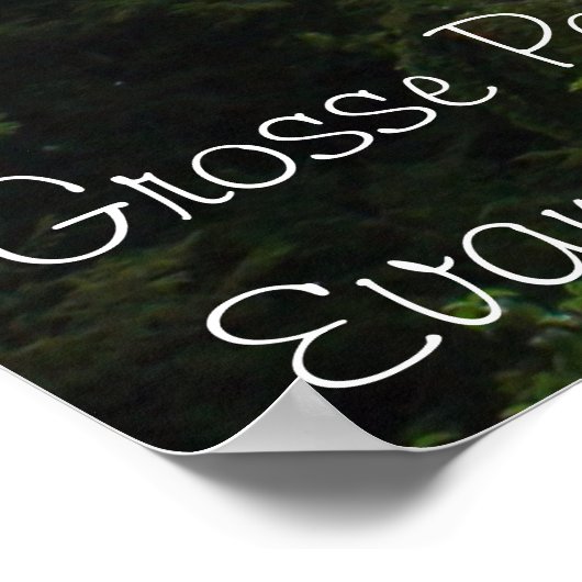 Das historische Grosse Point Light Poster (Ecke)