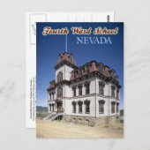 Das Historische Museum der Vierten Ward-Schule in Postkarte (Vorne/Hinten)
