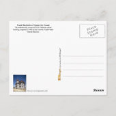 Das Historische Museum der Vierten Ward-Schule in Postkarte (Rückseite)