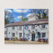 Das historische Ship Inn in Red Wharf Bay, Anglese Puzzle (Horizontal)
