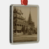 Das Hman Kyaung oder das Glaskloster, Birma Ornament Aus Metall (Rechts)