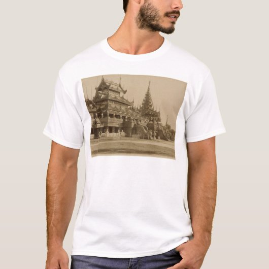 Das Hman Kyaung oder das Glaskloster, Birma T-Shirt (Vorderseite)