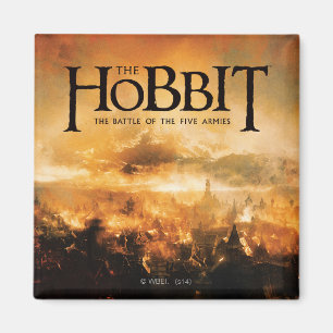 Das Hobbit: Der KAMPF VON FÜNF ARMIES™ Logo Magnet