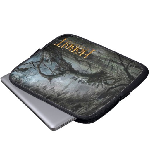 DAS HOBBIT : DESOLATION VON SMAUG™ Concept Art 3 Laptopschutzhülle (Vorne Knopf)