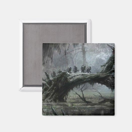 DAS HOBBIT : DESOLATION VON SMAUG™ Concept Art 3 Magnet (Vorderseite/Rückseite)