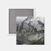DAS HOBBIT : DESOLATION VON SMAUG™ Concept Art 4 Magnet (Vorderseite/Rückseite)