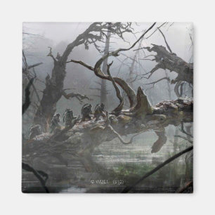 DAS HOBBIT : DESOLATION VON SMAUG™ Concept Art 4 Magnet