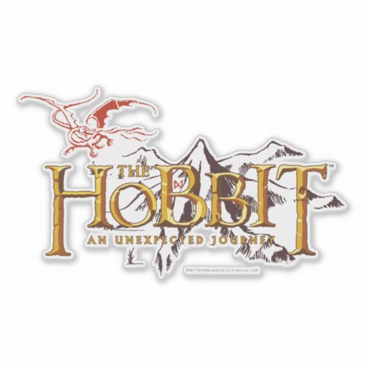 DAS HOBBIT: EINE UNERWARTETE REISE™ AUFKLEBER (Vorderseite)
