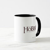Das Hobbit-Logo - Dunkel Tasse (VorderseiteRechts)