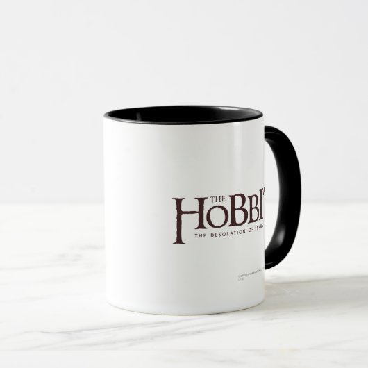 Das Hobbit-Logo - Dunkel Tasse (VorderseiteRechts)