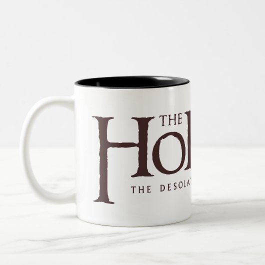 Das Hobbit-Logo - Dunkel Zweifarbige Tasse (Links)