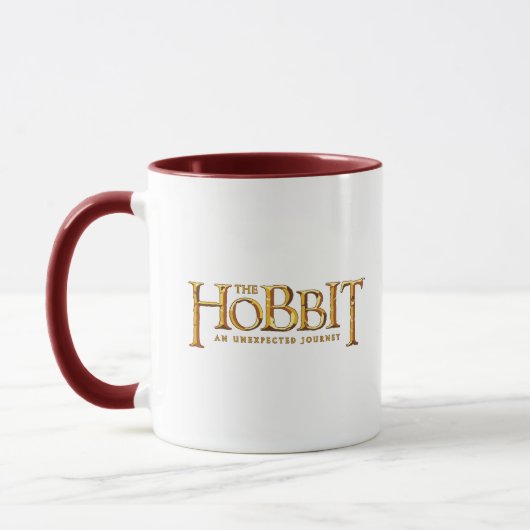 Das Hobbit Logo Gold Tasse (Links)