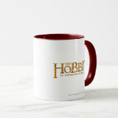 Das Hobbit Logo Gold Tasse (VorderseiteRechts)