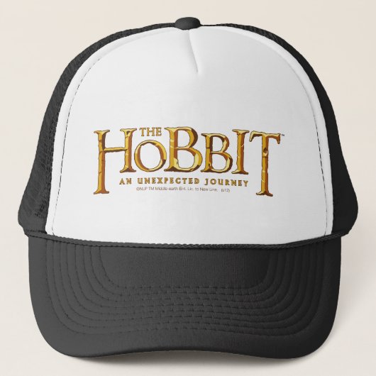 Das Hobbit Logo Gold Truckerkappe (Vorderseite)