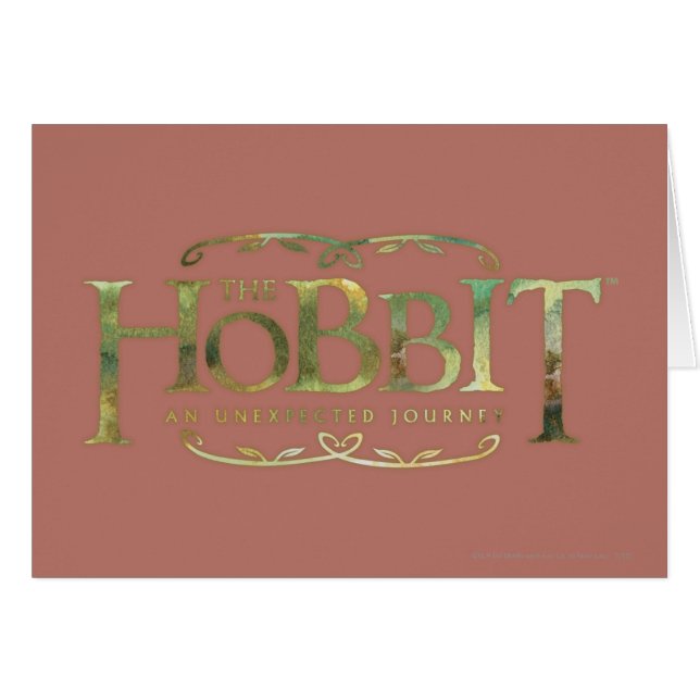 Das Hobbit Logo Green (Vorderseite (Horizontal))