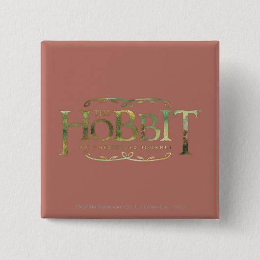Das Hobbit Logo Green Button (Vorderseite)