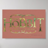 Das Hobbit Logo Green Poster (Vorne)