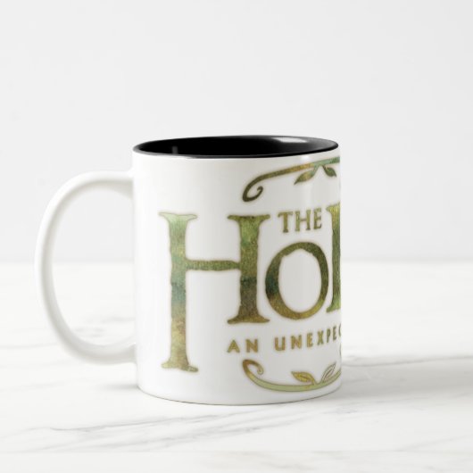 Das Hobbit Logo Green Zweifarbige Tasse (Links)