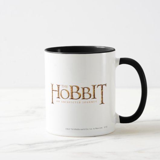 Das Hobbit-Logo ist texturiert Tasse (Rechts)