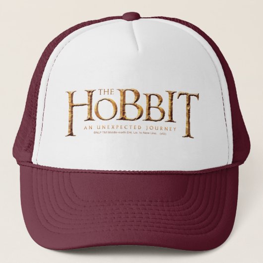 Das Hobbit-Logo ist texturiert Truckerkappe (Vorderseite)