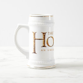Das Hobbit-Logo ist texturiert Zweifarbige Tasse