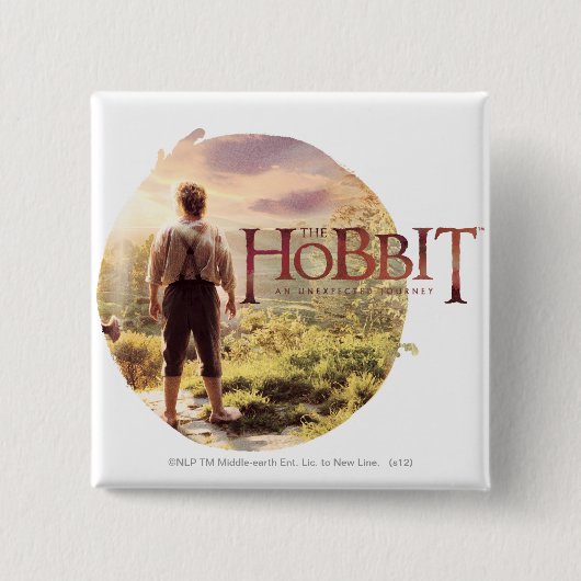 Das Hobbit-Logo mit BILBO BAGGINS™ Back Button (Vorderseite)