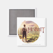 Das Hobbit-Logo mit BILBO BAGGINS™ Back Magnet (Vorderseite/Rückseite)