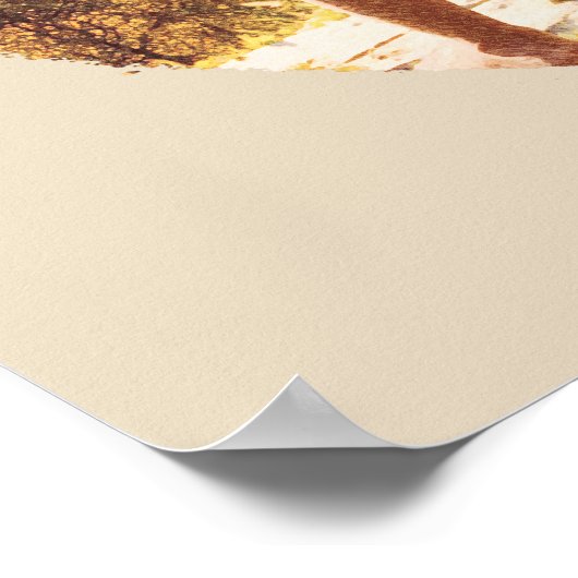 Das Hobbit-Logo mit BILBO BAGGINS™ Back Poster (Ecke)