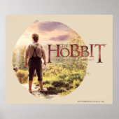 Das Hobbit-Logo mit BILBO BAGGINS™ Back Poster (Vorne)