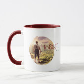 Das Hobbit-Logo mit BILBO BAGGINS™ Back Tasse (Links)