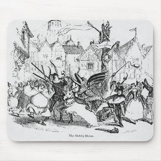 Das Hobby-Pferd Mousepad (Vorne)