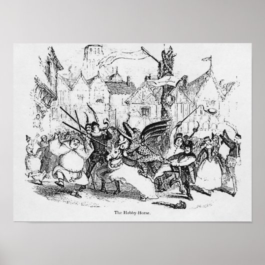 Das Hobby-Pferd Poster (Vorne)