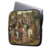 Das Hochzeits-Fest Laptopschutzhülle (Vorderseite Links)