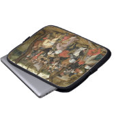 Das Hochzeits-Fest Laptopschutzhülle (Vorne Knopf)