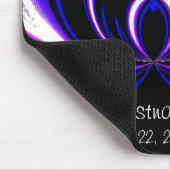 Das Hochzeits-Geschenk Mousepad (Ecke)