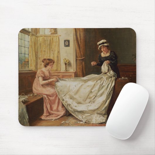 Das Hochzeits-Kleid Mousepad (Mit Mouse)
