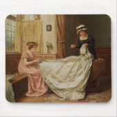 Das Hochzeits-Kleid Mousepad (Vorne)