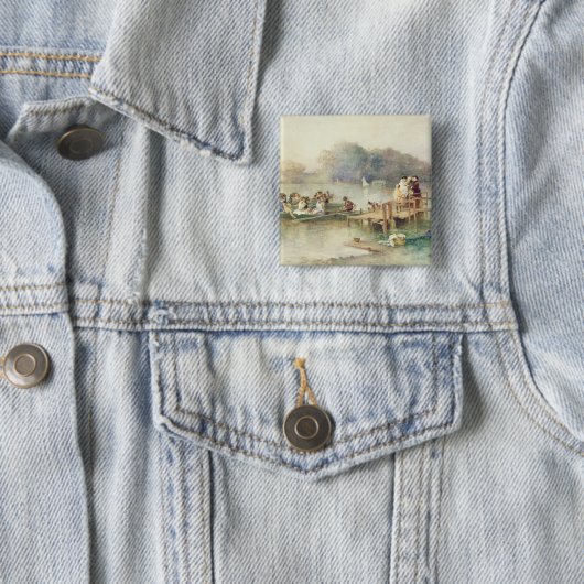 Das Hochzeits-Party Button (Beispiel)