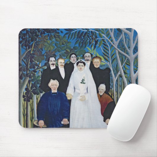 Das Hochzeits-Party, c.1905 Mousepad (Mit Mouse)