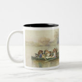 Das Hochzeits-Party Zweifarbige Tasse (Links)