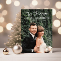 Das Hochzeitsankündigung-Foto der Saison