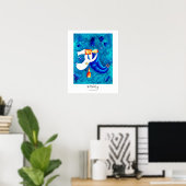 Das Hochzeitsbild Poster (Heimbüro)