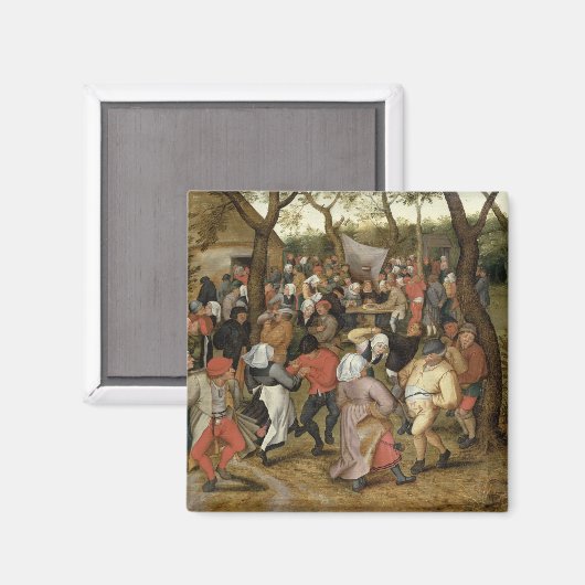 Das Hochzeitsfest Magnet (Vorderseite/Rückseite)