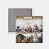 Das Hochzeitsfest Magnet (Vorderseite/Rückseite)