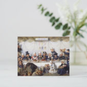 Das Hochzeitsfest Postkarte (Stehend Vorderseite)