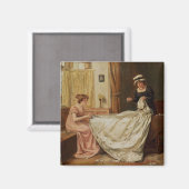 Das Hochzeitskleid Magnet (Vorderseite/Rückseite)