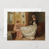 Das Hochzeitskleid Postkarte (Vorne/Hinten)