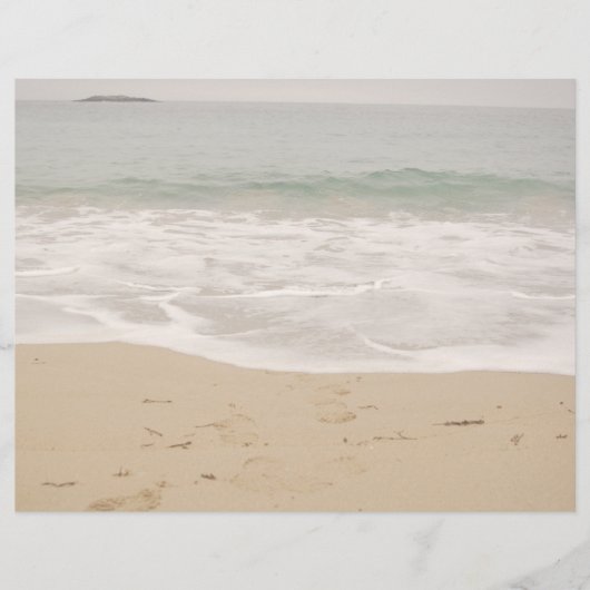 Das Hochzeitsprogramm für Strand deckt nur Sandy B (Vorderseite)