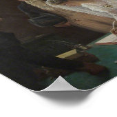 Das Hochzeitsregister von Edmund Leighton - Poster (Ecke)